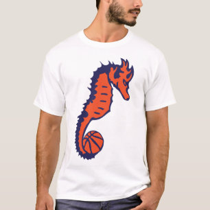 Basketball Hippocampus Seahorseclub T-Shirt