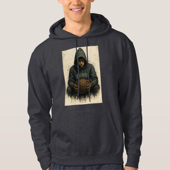 Basketball Hoodie - Grind (Vorderseite)