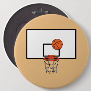 Basketball Hoop Button