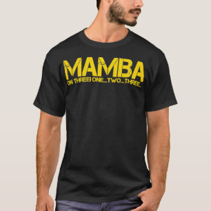 BASKETBALL HOOP CHAMPION MAMBA AUF DREI MOTIVITÄTE T-Shirt