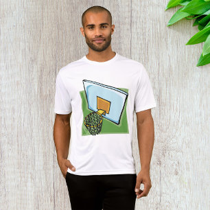 Basketball Hoop Mens aktiv T-Shirt