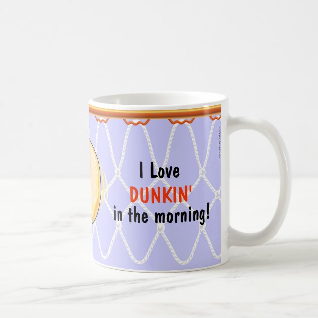 Basketball Hoop Net_Donut_I Liebe Dunking Tasse (Rechts)