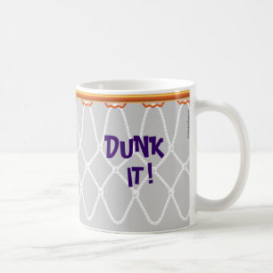 Basketball Hoop Net_Dunk it!_grau Kaffeetasse