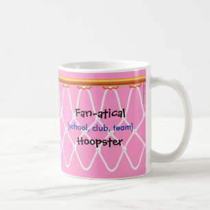Basketball Hoop Net_Fan-atisches Template_pink Tasse