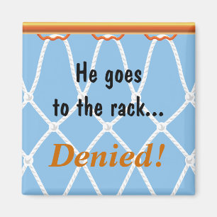 Basketball Hoop Net_He geht zum Rack...Verweigert! Magnet