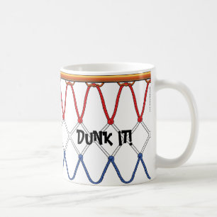 Basketball Hoop Net_red white blue_Dunk Es Tasse