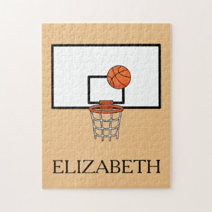 Basketball-Hoop personalisieren Puzzle