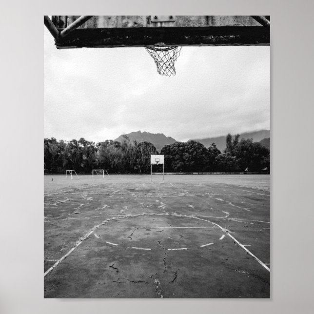 Basketball Hoop Poster (Vorne)