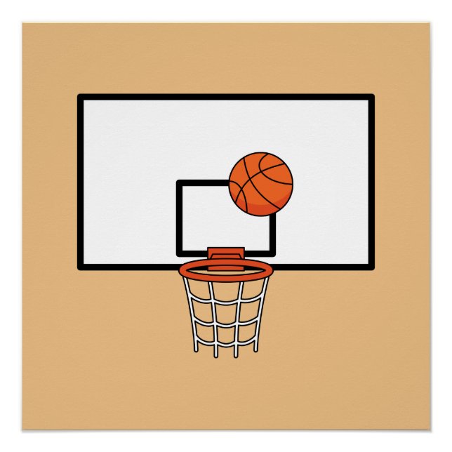 Basketball Hoop Poster (Vorderseite)