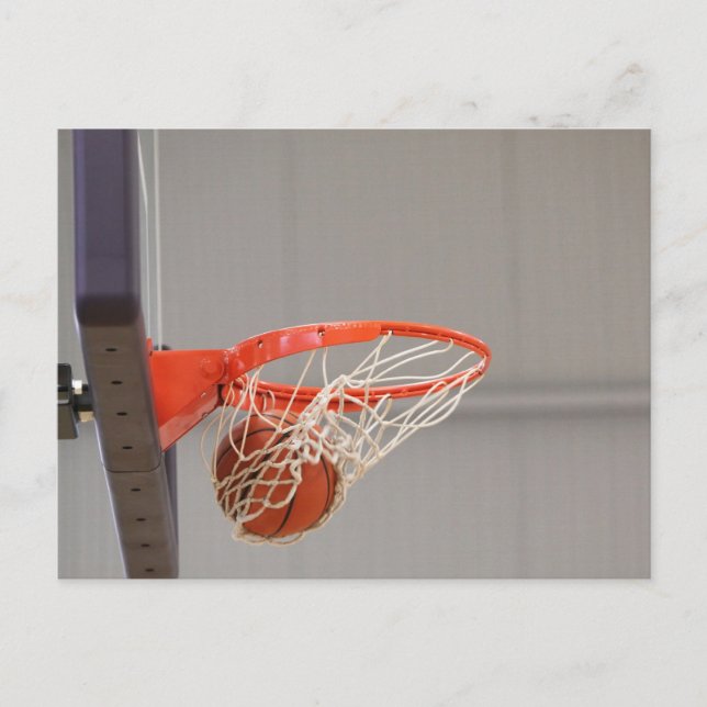 Basketball Hoop Postkarten (Vorderseite)