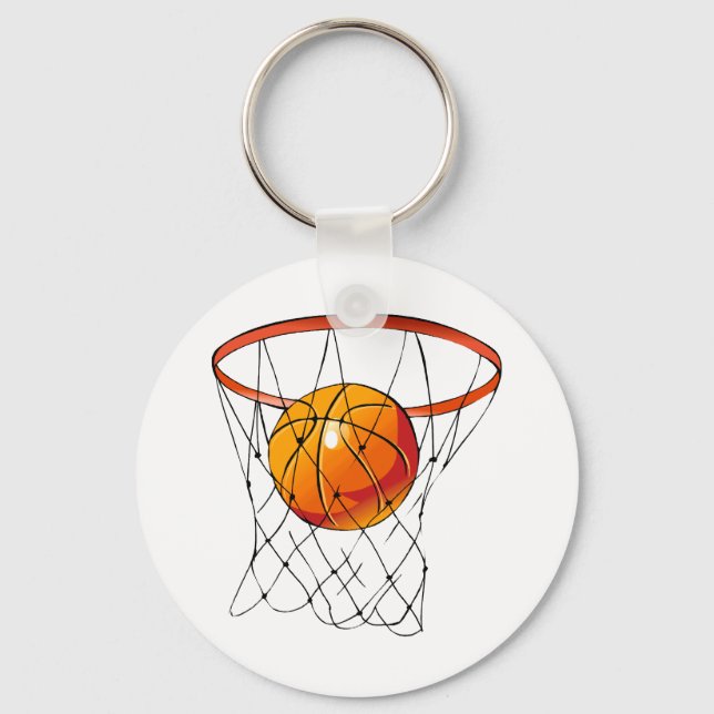 Basketball Hoop Schlüsselanhänger (Vorderseite)