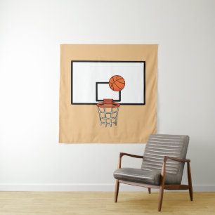 Basketball Hoop Wandteppich