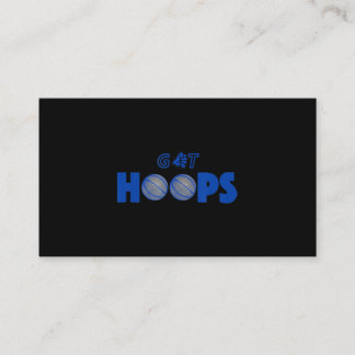 Basketball Hoops Visitenkarte