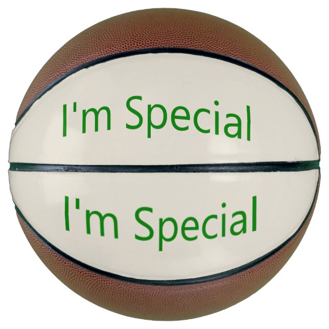 Basketball I is Special (Vorderseite)