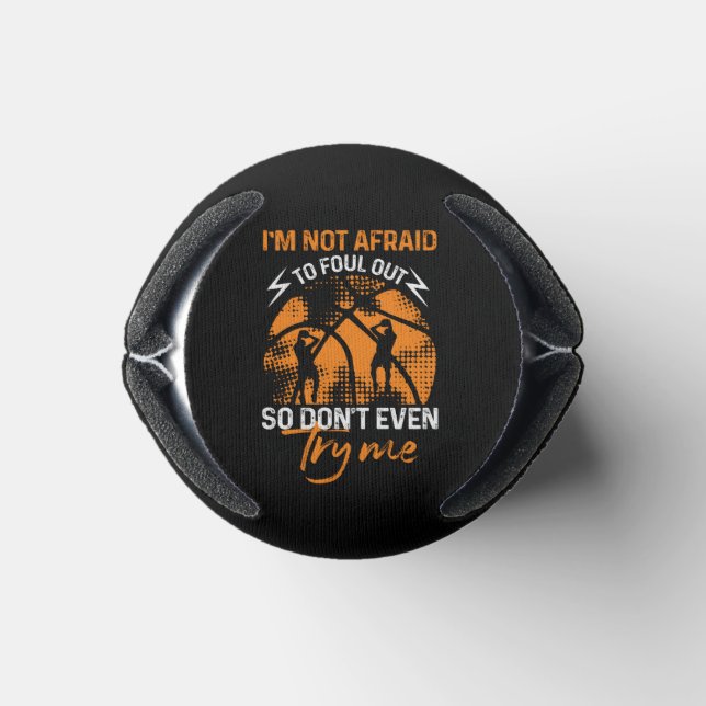 Basketball - ich fürchte mich nicht, auszusuchen dosenkühler (Unterseite)