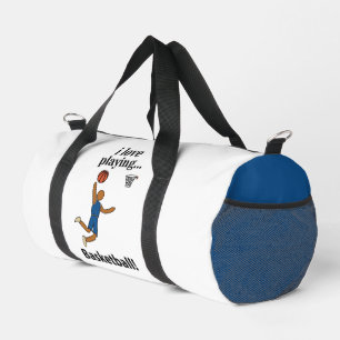 Basketball Ich liebe Basketball spielen Duffle Bag