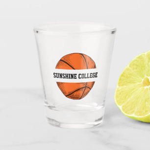 Basketball Ihr Lieblingsteam Schnapsglas