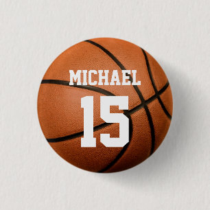 Basketball Ihr Name Button