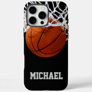 Basketball Ihr Name iPhone 16 Pro Max Hülle