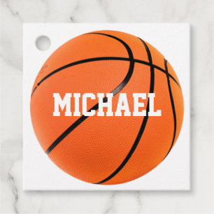 Basketball Ihr Name Geschenkanhänger