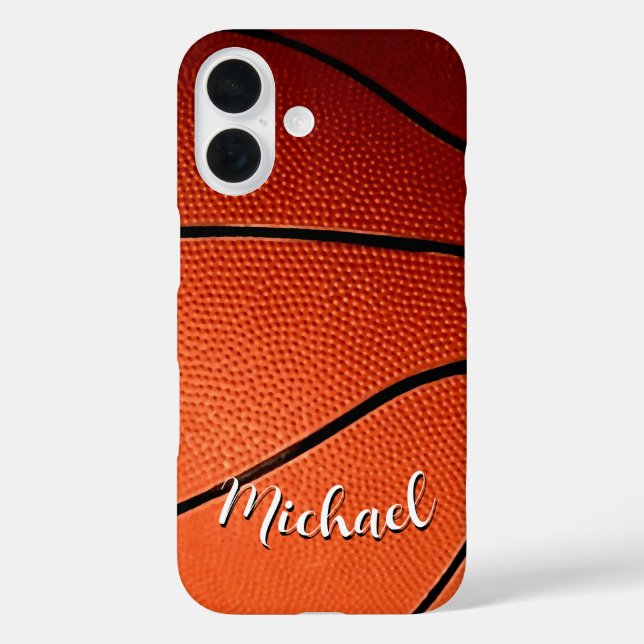 Basketball - Ihr Name ist individuell Case-Mate iPhone Hülle (Rückseite)