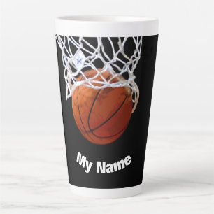 Basketball - Ihr Name ist individuell Milchtasse