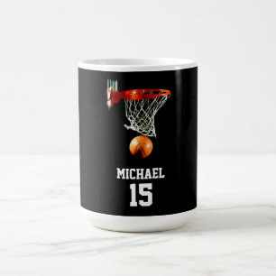 Basketball Ihr Name Kaffeetasse