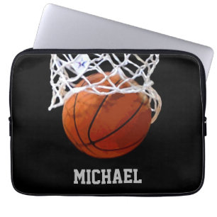 Basketball Ihr Name Laptopschutzhülle