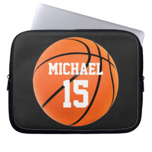 Basketball Ihr Name Laptopschutzhülle