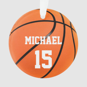 Basketball Ihr Name Ornament