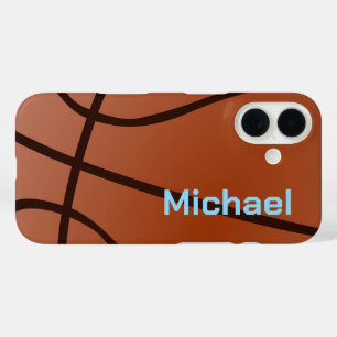 Basketball Ihr Name Persönliche Daten iPhone 16 Hülle