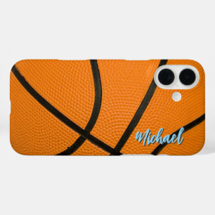 Basketball Ihr Name Persönliche Daten iPhone 16 Plus Hülle