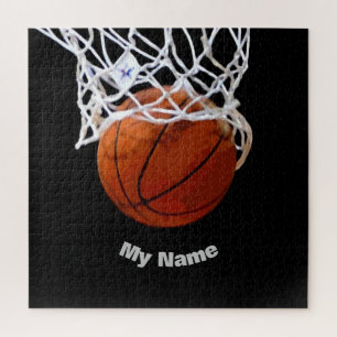 Basketball Ihr Name Puzzle