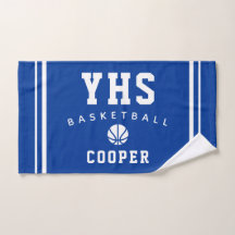 Basketball-Ikone, individueller Name & Schule, Tea