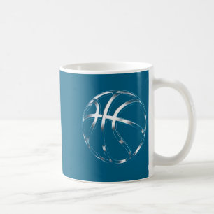 Basketball-Illustration Kaffeetasse