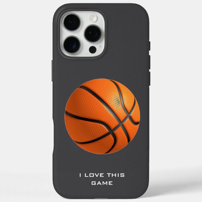 Basketball Illustration Malerei Sport Case-Mate iPhone Hülle (Rückseite)