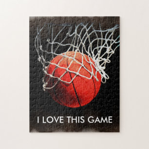 Basketball Illustration Malerei Sport Puzzle