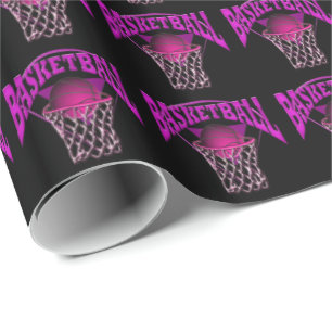 Basketball im Netz Geschenkpapier
