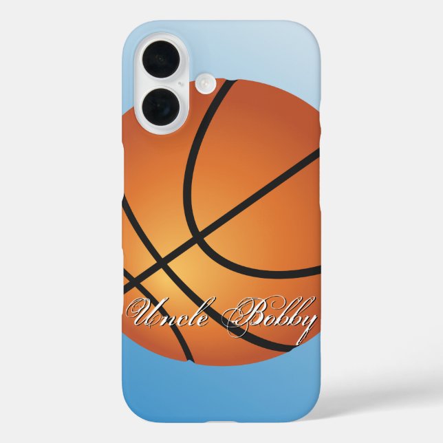Basketball-Image 🏀 Monogram-Sonderaktion Case-Mate iPhone Hülle (Rückseite)