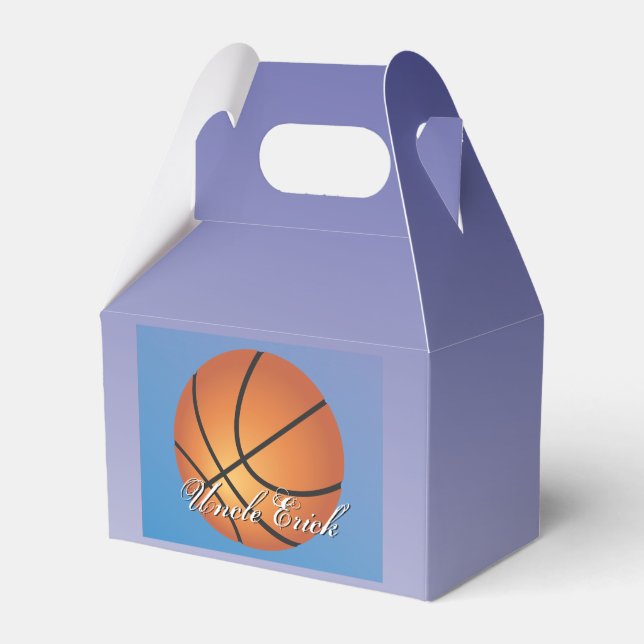 Basketball-Image 🏀 Monogram-Sonderaktion Geschenkschachtel (Vorderseite)