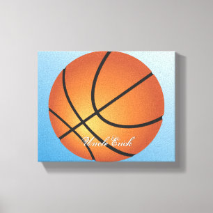 Basketball-Image 🏀 Monogram-Sonderaktion Leinwanddruck