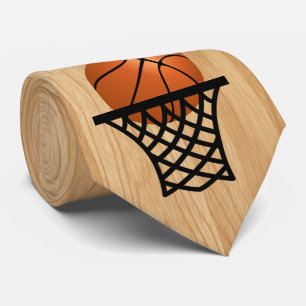 Basketball in die Krawatte