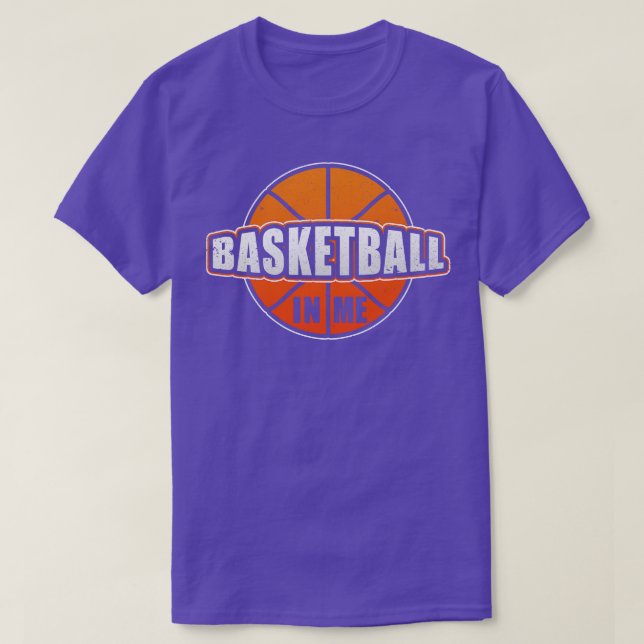 Basketball in Me Basketball Trainer T-Shirt (Design vorne)