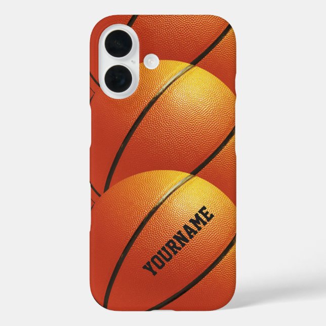 Basketball-individuelle Name Case-Mate iPhone Hülle (Rückseite)