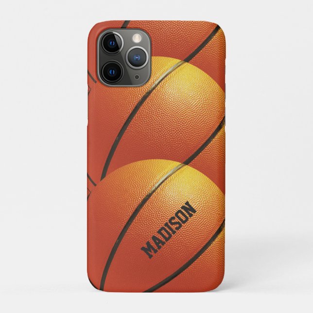 Basketball-individuelle Name Case-Mate iPhone Hülle (Rückseite)