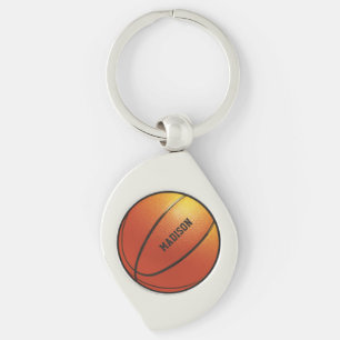 Basketball-individuelle Name Schlüsselanhänger