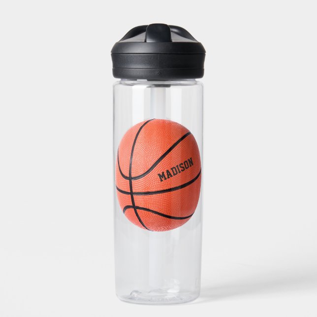 Basketball-individuelle Name Trinkflasche (Vorderseite)