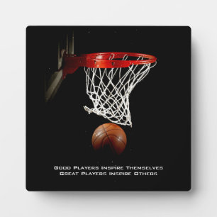 Basketball Inspiration Inspirierend Teilnehmer Fotoplatte