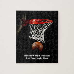 Basketball Inspiration Inspirierend Teilnehmer Puzzle