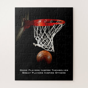 Basketball Inspiration Inspirierend Teilnehmer Puzzle